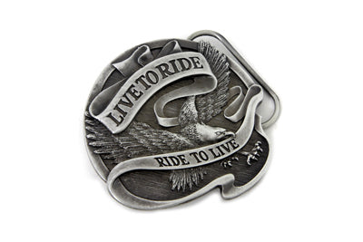 V-Twin Live to Ride 75 Anniversary Belt Buckle - 48-0937