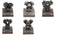 V-Twin Pewter Motor Model Set - 48-0940