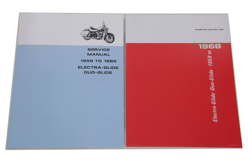 V-Twin Factory Style Manual Set for Big Twin - 48-0941