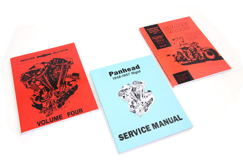 V-Twin 1948-1957 Panhead Book Set - 48-0943