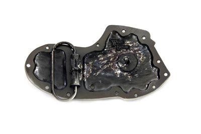 V-Twin Flat Side Shovelhead Cam Cover Belt Buckle - 48-0948