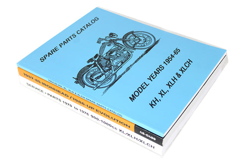 V-Twin Parts & Service Manual Set for Sportsters - 48-0967