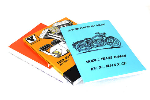 V-Twin Parts & Service Manual Set for Sportsters - 48-0967