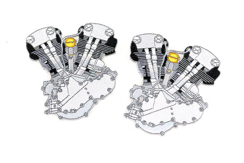 V-Twin 1936-1947 Knucklehead Engine Patch Set - 48-1101