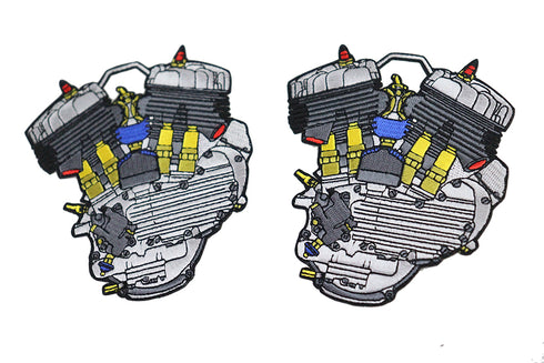 V-Twin 45 Engine Patch Set - 48-1102