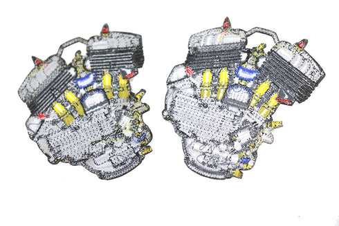 V-Twin 45 Engine Patch Set - 48-1102