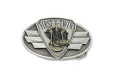 V-Twin First V-Twin Belt Buckle - 48-1112