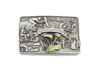V-Twin Knucklehead Engine Belt Buckle - 48-1113