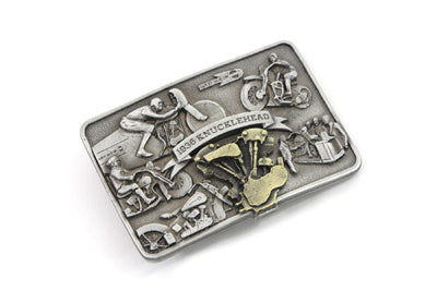 V-Twin Knucklehead Engine Belt Buckle - 48-1113