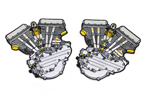 V-Twin Panhead Motor Patch Set - 48-1167