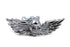 V-Twin Skull with Wings Medallion Set - 48-1323