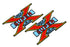 V-Twin Super X Patches - 48-1340