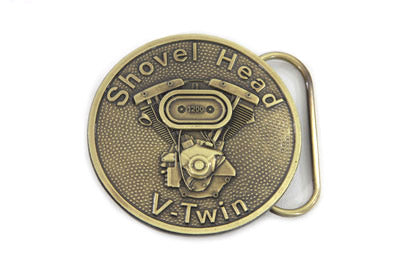 V-Twin Shovelhead Belt Buckle - 48-1352