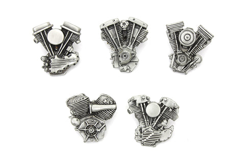 V-Twin Motor Lapel Pin Gift Set - 48-1370