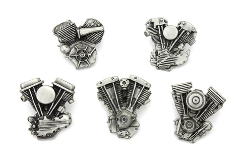 V-Twin Motor Lapel Pin Gift Set - 48-1370