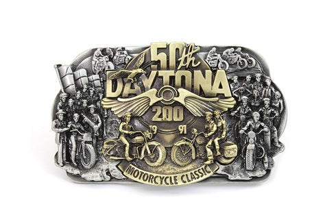 V-Twin 50th Daytona Belt Buckle - 48-1371