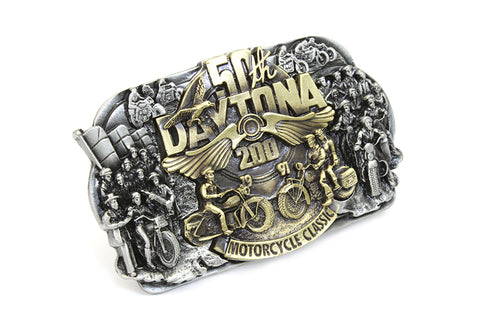 V-Twin 50th Daytona Belt Buckle - 48-1371
