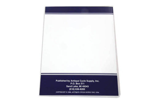 V-Twin Spare Parts Book for 1961-1971 Big Twins - 48-1382