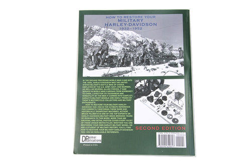 DP Publications inchHow to Restore Your Military Harley-Davidson 1932-1952 - 48-1393