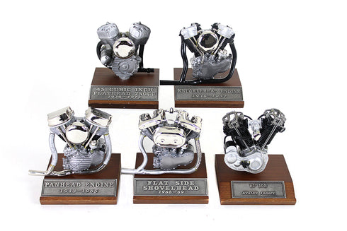 V-Twin Pewter Motor Model Set - 48-1395