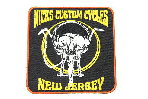 V-Twin Nick's Custom Cycle NJ Patch Set - 48-1396