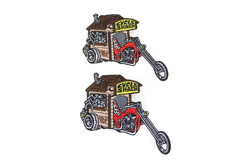 V-Twin Cycle Shack Exhaust Patches - 48-1432