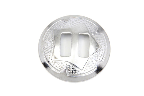 V-Twin 1-1/2 inch Chrome Concho - 48-1433
