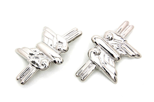 V-Twin Flying Fender Medallion Set - 48-1434