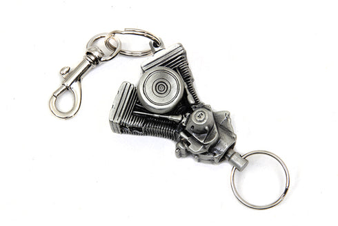 V-Twin Evolution Engine Keychain - 48-1469