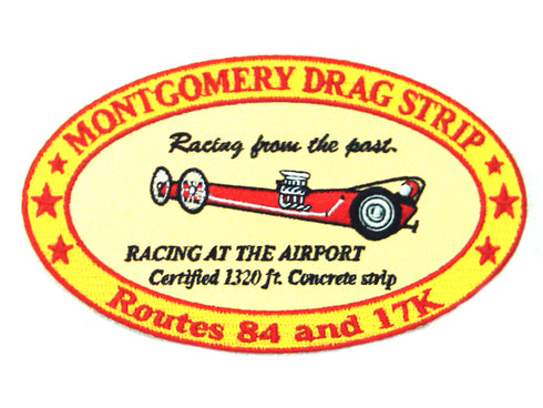 V-Twin Montgomery Drag Strip Patches - 48-1493
