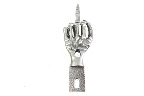 V-Twin Middle Finger License Plate Topper - 48-1497