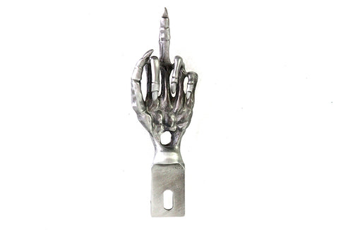 V-Twin Middle Finger License Plate Topper - 48-1497