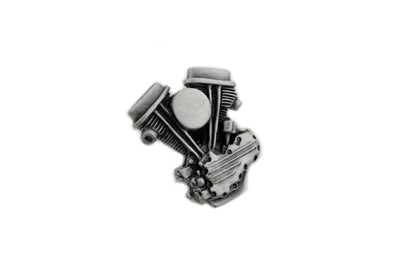V-Twin Panhead Lapel Pin - 48-1501