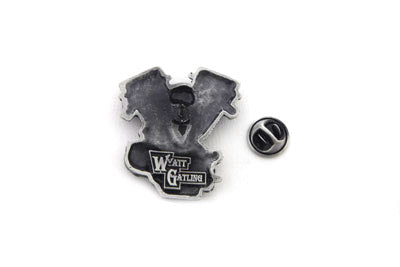 V-Twin Panhead Lapel Pin - 48-1501
