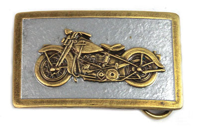 V-Twin 1948 Panhead Pewter Belt Buckle - 48-1510