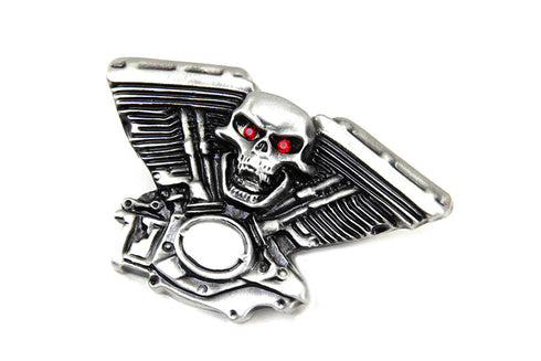 V-Twin Skull Lapel Pin Set - 48-1518