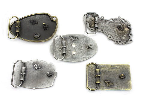 V-Twin Motorcyclepedia Series Belt Buckle Set - 48-1524