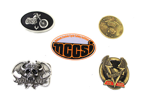 V-Twin V-Twin Chopper Series Belt Buckle Set - 48-1527