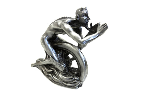 V-Twin Devil and Wheel Fender Ornament - 48-1538