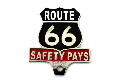 V-Twin Route 66 License Plate Topper - 48-1606