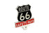 V-Twin Route 66 License Plate Topper - 48-1606