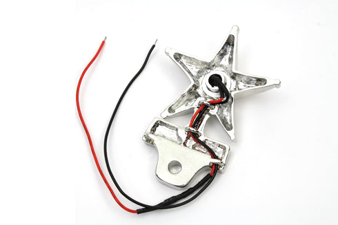 V-Twin Safety License Plate Topper with LED Lamp - 48-1618