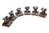 V-Twin Pewter Motor Model Set - 48-1628