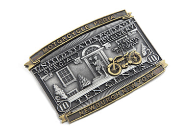 V-Twin Postage Belt Buckle - 48-1632