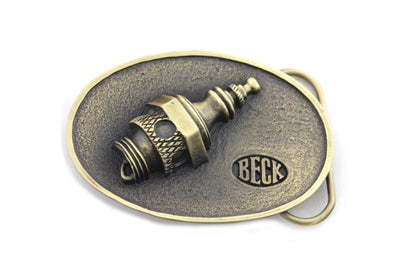 V-Twin Beck Spark Plug Belt Buckle - 48-1633