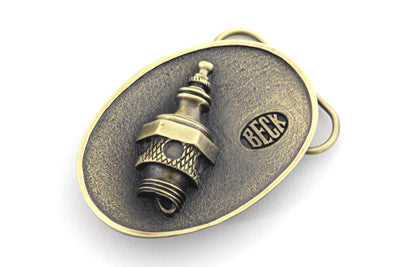 V-Twin Beck Spark Plug Belt Buckle - 48-1633