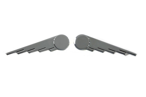 V-Twin Chrome Speed Wing Emblem Set - 48-1647