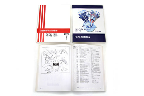 V-Twin Shovelhead Manual Set - 48-1648