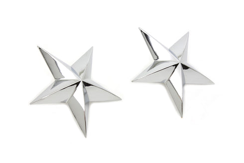 V-Twin Chrome Decorative Star Stud Set - 48-1652