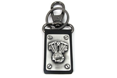 V-Twin Shovelhead Motor Keychain - 48-1661